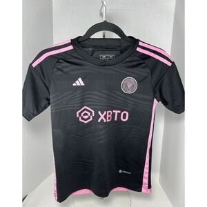 Inter Miami Away Shirt Messi #10 23/24 Adidas Boys Aeroready Sz 24  8-9 Yr Old